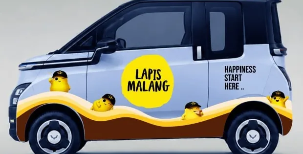 Visual kendaraan Lapis Malang